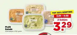 PLUS PLUS Salade aanbieding