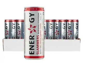 Budget Food Slammers Energydrink aanbieding