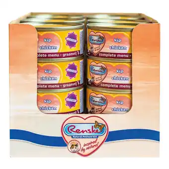 Plein.nl 24x Renske Mousse Kattenvoer Nat aanbieding