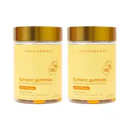 Plein.nl gratis verzending: 2x Veganboost Kurkuma 60 gummies aanbieding