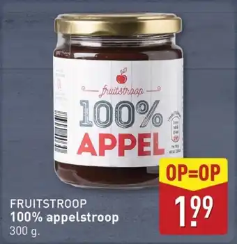 ALDI Fruitstroop 100% appelstroop aanbieding