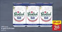 ALDI Grolsch 6-pack 0.0% bier aanbieding