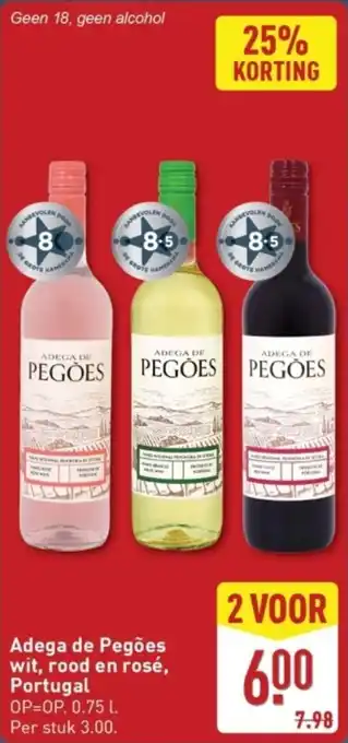 ALDI Adega de Pegões wit, rood en rosé aanbieding