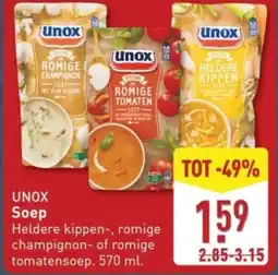 ALDI Unox Soep aanbieding
