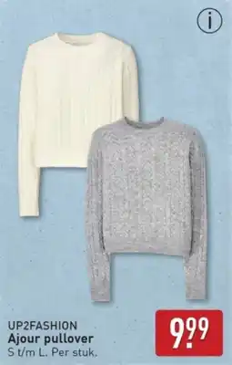 ALDI Up2fashion Ajour Pullover aanbieding