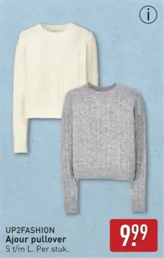 ALDI Up2fashion Ajour Pullover aanbieding