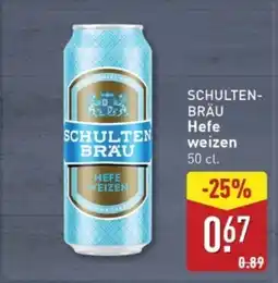 ALDI Schulten brau Hefe weizen aanbieding
