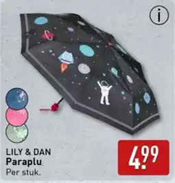 ALDI Lily & Dan Paraplu aanbieding