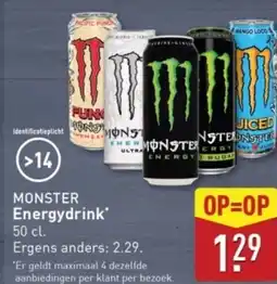 ALDI Monster Energydrink aanbieding
