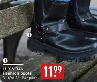 ALDI Lily & Dan Fashion Boots aanbieding