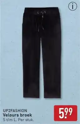 ALDI Up2fashion Velours Broek aanbieding