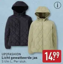 ALDI Up2fashion Licht Gewatteerde Jas aanbieding