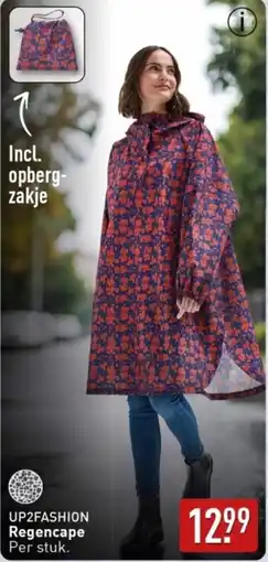ALDI Up2fashion Regencape aanbieding