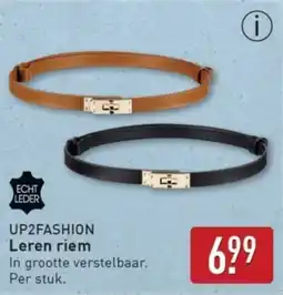 ALDI Up2fashion Leren Riem aanbieding