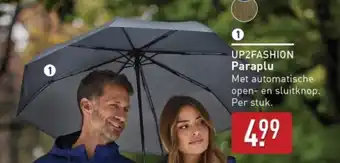 ALDI Up2fashion Paraplu aanbieding