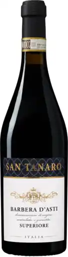 Wijnvoordeel San Tanaro Barbera d'Asti Superiore aanbieding