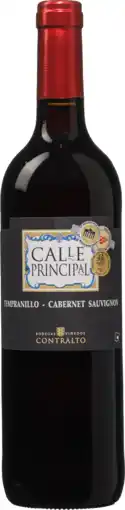 Wijnvoordeel Calle Principal Tempranillo-Cabernet Sauvignon aanbieding