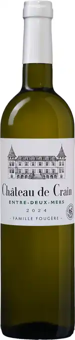 Wijnvoordeel Château de Crain Entre-deux-Mers aanbieding