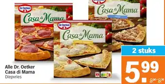Albert Heijn Alle Dr. Oetker Casa di Mama aanbieding