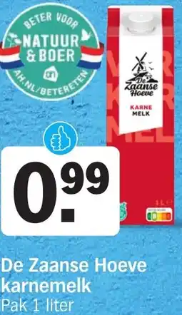 Albert Heijn De Zaanse Hoeve karnemelk aanbieding
