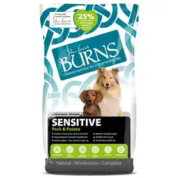 Zooplus 12kg Adult Sensitive+ Varken & Aardappel Burns Hondenvoer aanbieding