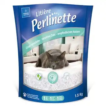 Zooplus 1.5kg Litière Perlinette Sensible kattenbakvulling aanbieding