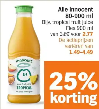 Albert Heijn Alle innocent aanbieding