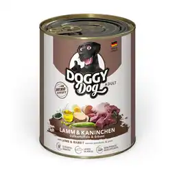 Zooplus 6x800g Doggy Dog Adult Lam & Konijn natvoer voor honden aanbieding