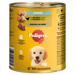Zooplus 12x800g Junior Gevogelte in Paté Pedigree Classic natvoer voor honden aanbieding