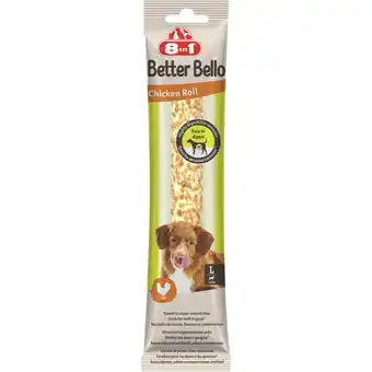 Zooplus 8in1 Beter Bello Broodje Kip maat L hondensnacks aanbieding