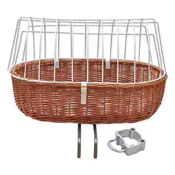 Zooplus M: L 70 x B 46 x H 40 cm - Aumüller Fietsmand met Beschermende Tralies aanbieding