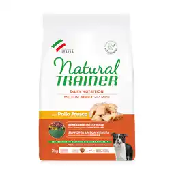 Zooplus Natural Trainer Adult Medium met kip - Dubbelpak: 2 x 3 kg aanbieding