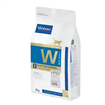Zooplus 3kg Veterinary HPM Cat Weight Loss and Control W2 Virbac Kattenvoer aanbieding