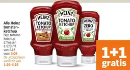 Albert Heijn Alle Heinz tomatenketchup aanbieding