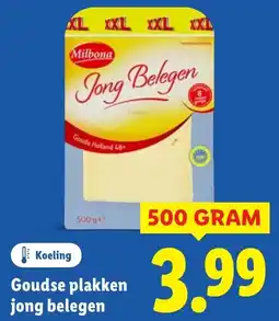 Lidl Goudse plakken jong belegen aanbieding