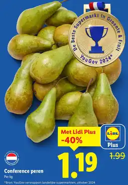 Lidl Conference peren aanbieding