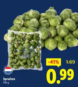 Lidl Spruiten aanbieding