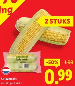 Lidl Suikermais aanbieding
