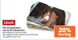 Albert Heijn Alle Fotoafdrukken van de AH Fotoservice aanbieding