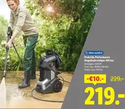 Lidl Parkside Performance Hogedrukreiniger 180 bar aanbieding