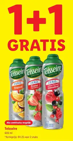 Lidl Teisseire aanbieding