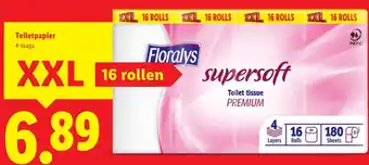 Lidl Toiletpapier aanbieding