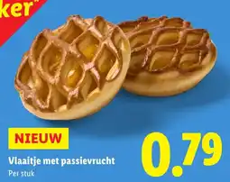 Lidl Vlaaitje met passievrucht aanbieding