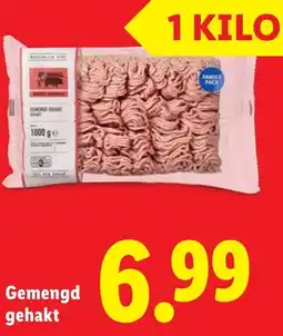 Lidl Gemengd gehakt aanbieding