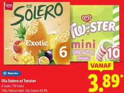 Lidl Ola Solero of Twister aanbieding