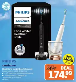 Albert Heijn Philips Sonicare Elektrische tandenborstel duoset aanbieding