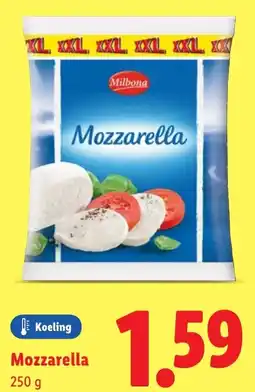Lidl Mozzarella aanbieding