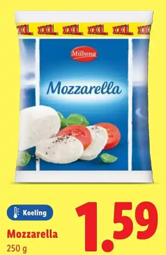 Lidl Mozzarella aanbieding