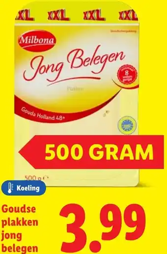 Lidl Goudse plakken jong belegen aanbieding