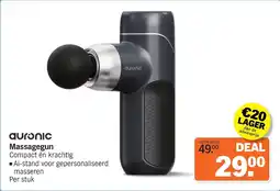 Albert Heijn Auronic Massagegun aanbieding